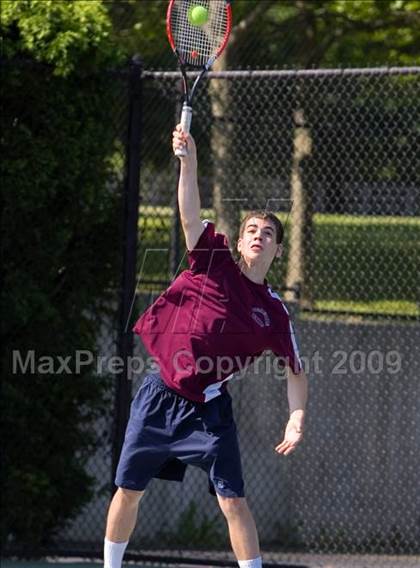 Thumbnail 2 in NYSPHSAA Boys Tennis Championships photogallery.