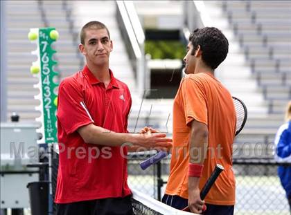 Thumbnail 2 in NYSPHSAA Boys Tennis Championships photogallery.