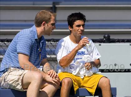 Thumbnail 1 in NYSPHSAA Boys Tennis Championships photogallery.