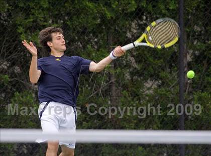 Thumbnail 3 in NYSPHSAA Boys Tennis Championships photogallery.