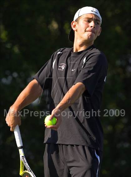 Thumbnail 1 in NYSPHSAA Boys Tennis Championships photogallery.