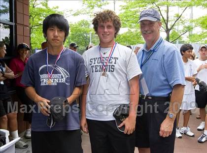 Thumbnail 1 in NYSPHSAA Boys Tennis Championships photogallery.