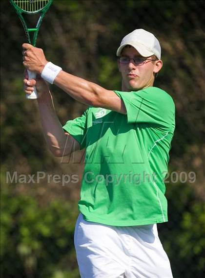 Thumbnail 2 in NYSPHSAA Boys Tennis Championships photogallery.
