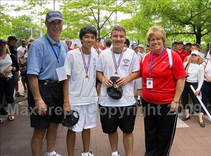 Thumbnail 1 in NYSPHSAA Boys Tennis Championships photogallery.