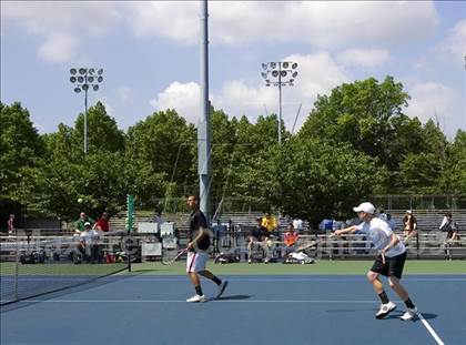 Thumbnail 1 in NYSPHSAA Boys Tennis Championships photogallery.