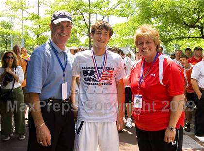 Thumbnail 3 in NYSPHSAA Boys Tennis Championships photogallery.