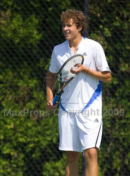 Thumbnail 3 in NYSPHSAA Boys Tennis Championships photogallery.