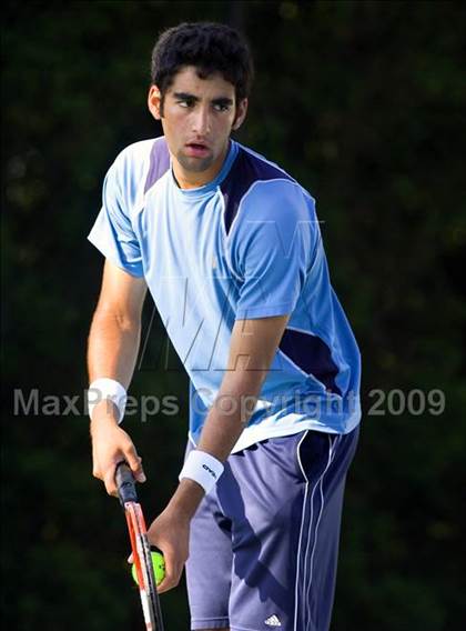 Thumbnail 2 in NYSPHSAA Boys Tennis Championships photogallery.