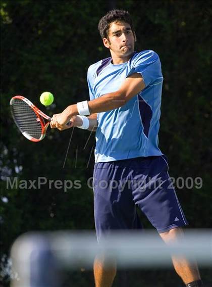 Thumbnail 3 in NYSPHSAA Boys Tennis Championships photogallery.