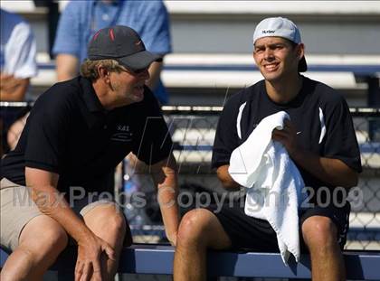 Thumbnail 2 in NYSPHSAA Boys Tennis Championships photogallery.