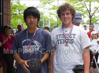 Thumbnail 1 in NYSPHSAA Boys Tennis Championships photogallery.
