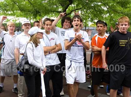 Thumbnail 3 in NYSPHSAA Boys Tennis Championships photogallery.