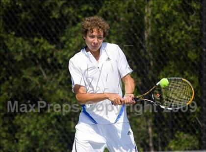 Thumbnail 3 in NYSPHSAA Boys Tennis Championships photogallery.