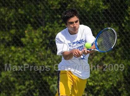 Thumbnail 2 in NYSPHSAA Boys Tennis Championships photogallery.