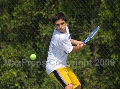 Thumbnail 2 in NYSPHSAA Boys Tennis Championships photogallery.
