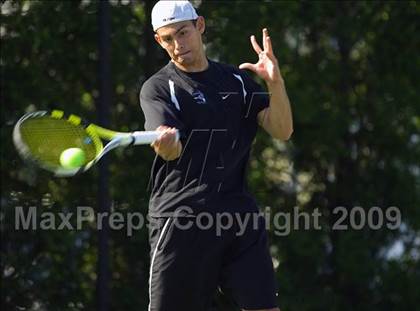Thumbnail 1 in NYSPHSAA Boys Tennis Championships photogallery.
