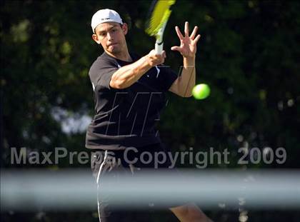 Thumbnail 2 in NYSPHSAA Boys Tennis Championships photogallery.