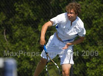 Thumbnail 3 in NYSPHSAA Boys Tennis Championships photogallery.