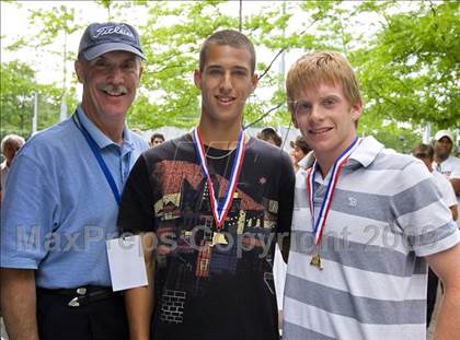 Thumbnail 3 in NYSPHSAA Boys Tennis Championships photogallery.