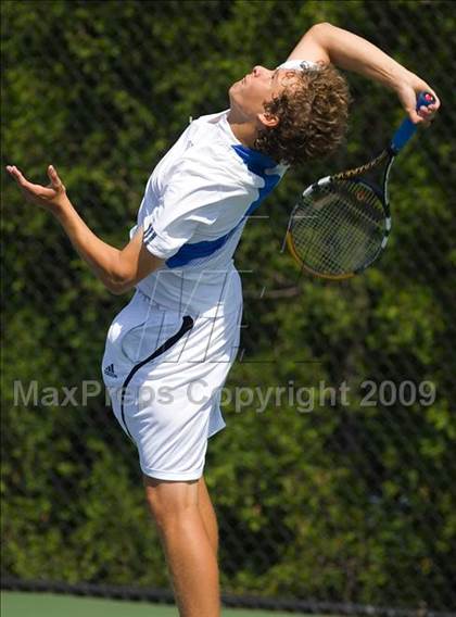 Thumbnail 2 in NYSPHSAA Boys Tennis Championships photogallery.