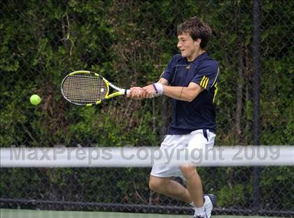 Thumbnail 2 in NYSPHSAA Boys Tennis Championships photogallery.