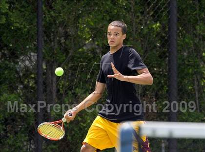 Thumbnail 1 in NYSPHSAA Boys Tennis Championships photogallery.