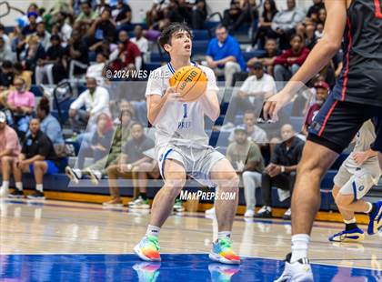 Thumbnail 2 in Moravian Prep vs. Columbus (Mid-South Basketball Classic) photogallery.