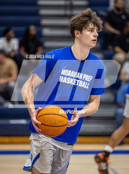 Thumbnail 2 in Moravian Prep vs. Columbus (Mid-South Basketball Classic) photogallery.
