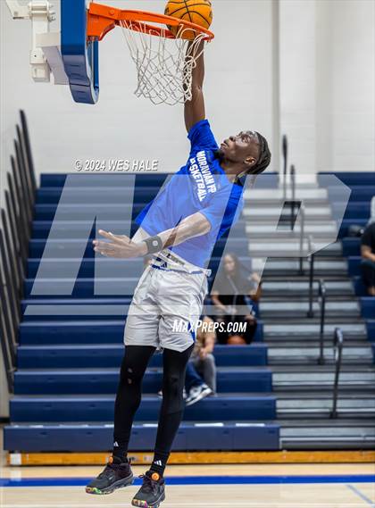 Thumbnail 3 in Moravian Prep vs. Columbus (Mid-South Basketball Classic) photogallery.