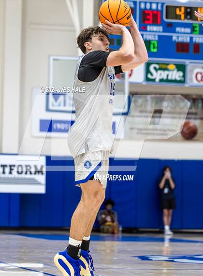 Thumbnail 3 in Moravian Prep vs. Columbus (Mid-South Basketball Classic) photogallery.