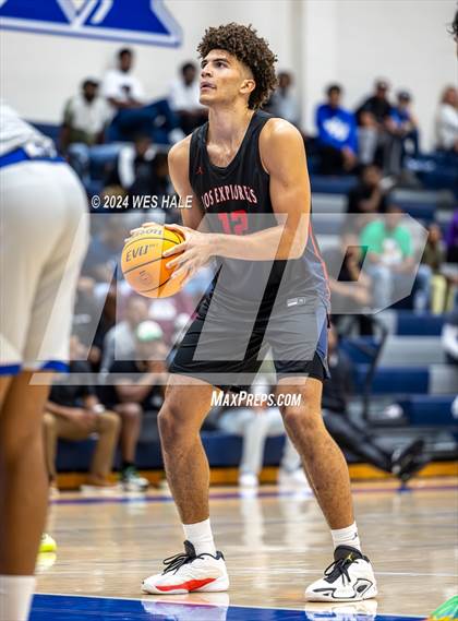 Thumbnail 3 in Moravian Prep vs. Columbus (Mid-South Basketball Classic) photogallery.