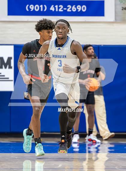 Thumbnail 1 in Moravian Prep vs. Columbus (Mid-South Basketball Classic) photogallery.