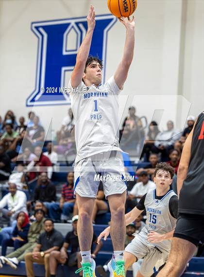 Thumbnail 2 in Moravian Prep vs. Columbus (Mid-South Basketball Classic) photogallery.