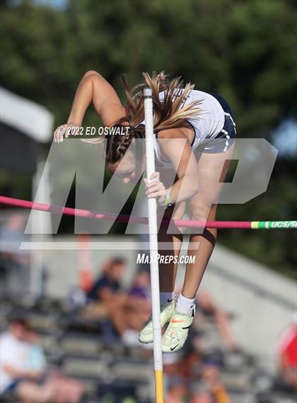 Thumbnail 1 in CIF State Track and Field Championship (Girls Pole Vault) photogallery.