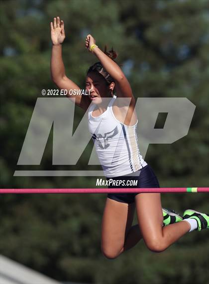 Thumbnail 1 in CIF State Track and Field Championship (Girls Pole Vault) photogallery.