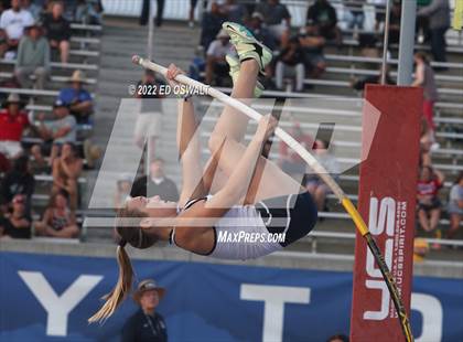 Thumbnail 1 in CIF State Track and Field Championship (Girls Pole Vault) photogallery.