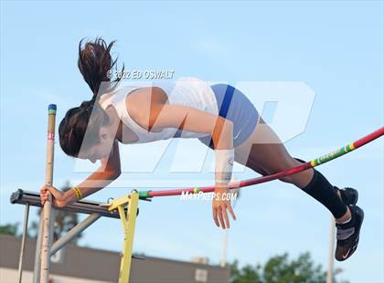 Thumbnail 1 in CIF State Track and Field Championship (Girls Pole Vault) photogallery.
