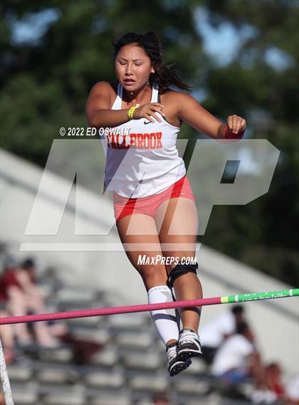 Thumbnail 3 in CIF State Track and Field Championship (Girls Pole Vault) photogallery.