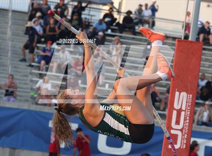 Thumbnail 3 in CIF State Track and Field Championship (Girls Pole Vault) photogallery.