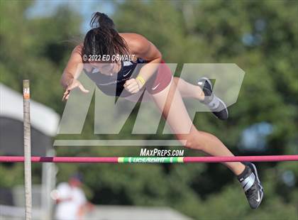 Thumbnail 3 in CIF State Track and Field Championship (Girls Pole Vault) photogallery.