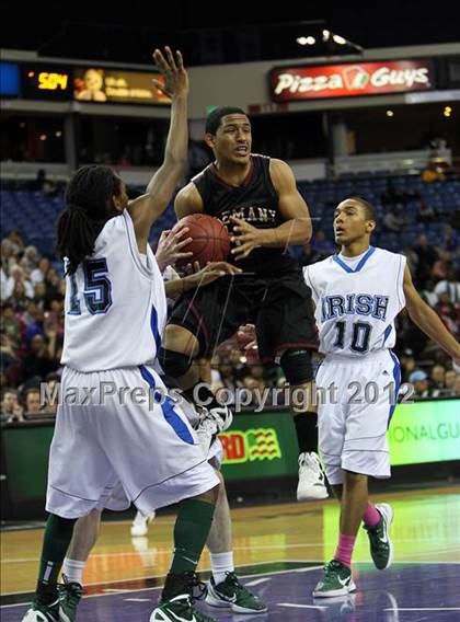 Thumbnail 1 in Alemany vs. Sacred Heart Cathedral (CIF State D3 Final) photogallery.