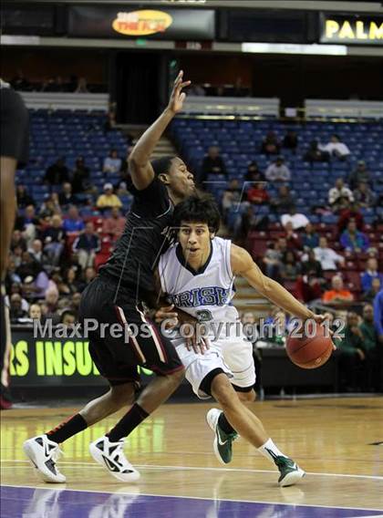Thumbnail 3 in Alemany vs. Sacred Heart Cathedral (CIF State D3 Final) photogallery.
