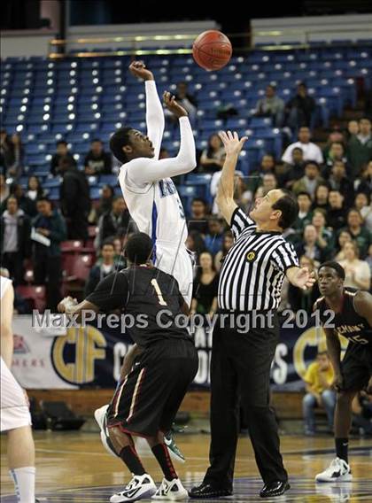 Thumbnail 1 in Alemany vs. Sacred Heart Cathedral (CIF State D3 Final) photogallery.