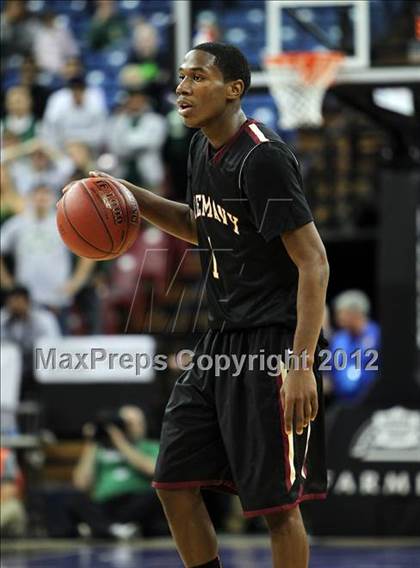 Thumbnail 3 in Alemany vs. Sacred Heart Cathedral (CIF State D3 Final) photogallery.