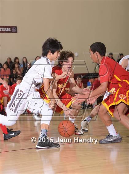 Thumbnail 1 in Rancho Mirage vs Palm Desert (MaxPreps Holiday Classic) photogallery.