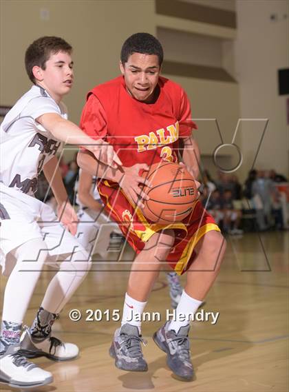 Thumbnail 2 in Rancho Mirage vs Palm Desert (MaxPreps Holiday Classic) photogallery.