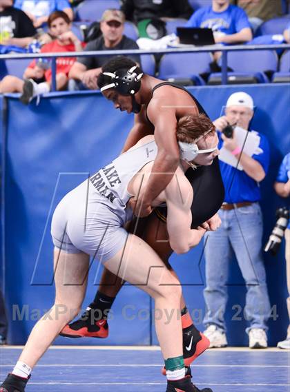 Thumbnail 3 in NCHSAA Individual Wrestling (1A, 2A, 3A and 4A Consolation Finals)  photogallery.