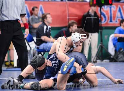 Thumbnail 2 in NCHSAA Individual Wrestling (1A, 2A, 3A and 4A Consolation Finals)  photogallery.