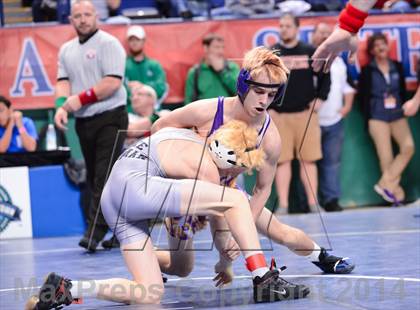 Thumbnail 2 in NCHSAA Individual Wrestling (1A, 2A, 3A and 4A Consolation Finals)  photogallery.
