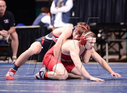 Thumbnail 2 in NCHSAA Individual Wrestling (1A, 2A, 3A and 4A Consolation Finals)  photogallery.